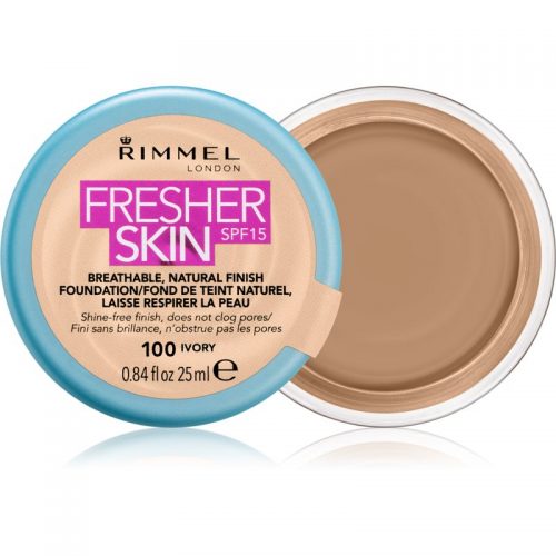 Rimmel Fresher Skin ultra lekki make-up SPF 15 odcień 100 Ivory 25 ml