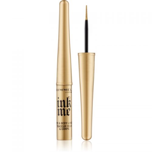 Rimmel Ink Me Eye & Body Liner eyeliner odcień 002 Gold 3,5 ml