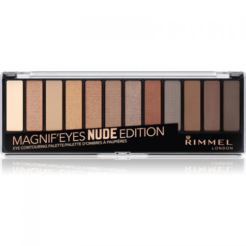 Rimmel Magnif’ Eyes paleta cieni do powiek odcień 001 Nude Edition 14,16 g