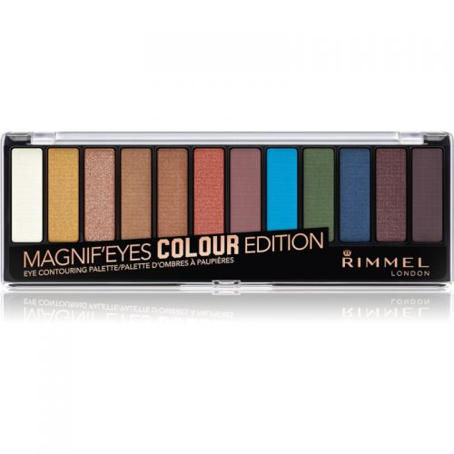 Rimmel Magnif’ Eyes paleta cieni do powiek odcień 004 Colour Edition 14,16 g