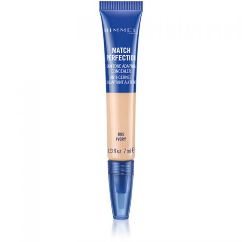 Rimmel Match Perfection kryjący korektor zmniejszający niedoskonałości odcień 005 Ivory 7 ml