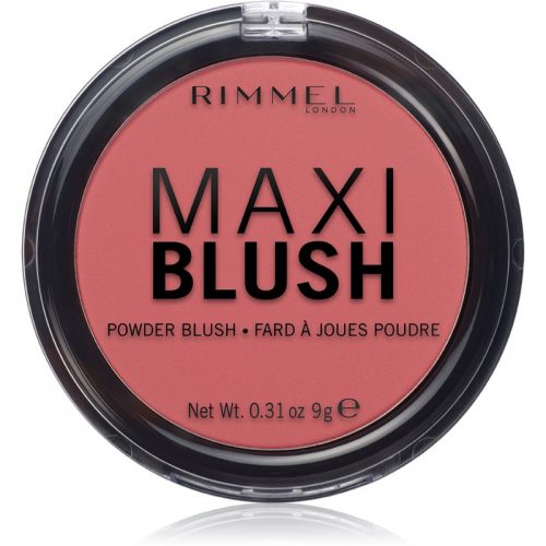Rimmel Maxi Blush pudrowy róż odcień 003 Wild Card 9 g