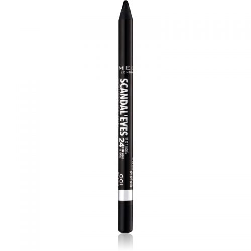 Rimmel ScandalEyes Waterproof Kohl Kajal wodoodporna kredka do oczu Khôl Kajal odcień 001 Black