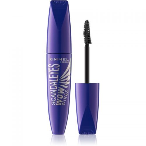 Rimmel ScandalEyes WOW Wings tusz do rzęs zwiększający objętość i podkręcający odcień 001 Black 12 ml