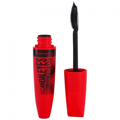 Rimmel ScandalEyes XX-Treme tusz wydłużający i pogrubiający rzęsy odcień 003 Extreme Black 12 ml