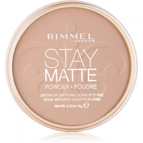 Rimmel Stay Matte puder odcień 005 Silky Beige 14 g