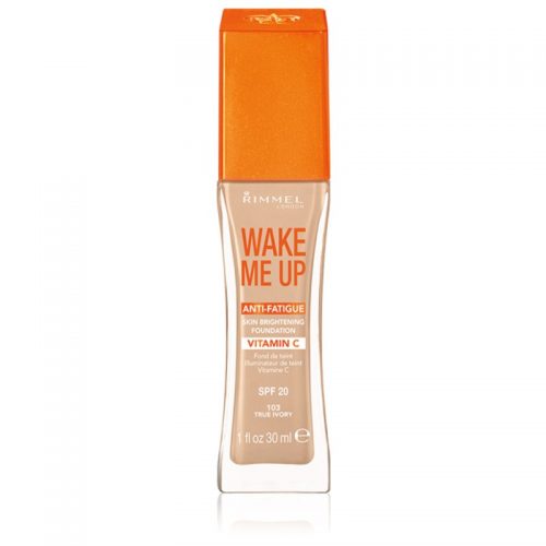 Rimmel Wake Me Up rozjaśniający podkład w płynie SPF 20 odcień 103 True Ivory 30 ml