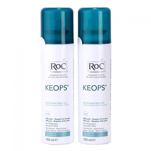 RoC Keops dezodorant w sprayu 24 godz. 2 x 150 ml