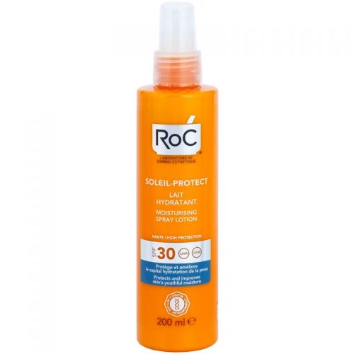 RoC Soleil Protect nawilżające mleczko ochronne w sprayu SPF 30 200 ml