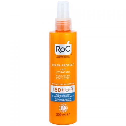 RoC Soleil Protect nawilżające mleczko ochronne w sprayu SPF 50+ 200 ml