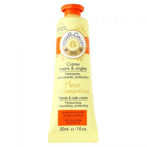 Roger & Gallet Fleur d’Osmanthus krem do rąk i paznokci z masłem shea i olejkiem z moreli 30 ml