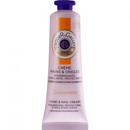 Roger & Gallet Gingembre krem odżywczy do rąk i paznokci dla kobiet 30 ml