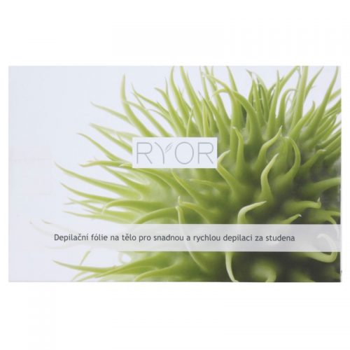 RYOR Depilation and Shaving folie do łatwej i szybkiej depilacji ciała na zimno 10 szt.