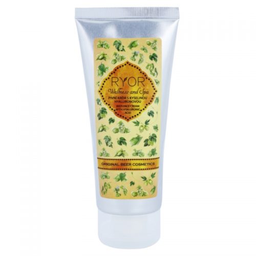 RYOR Original Beer Cosmetics piwny krem do twarzy z kwasem hialuronowym 100 ml