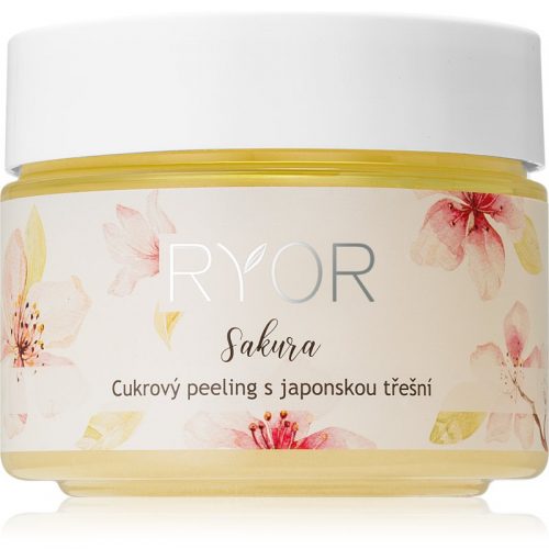 RYOR Sakura peeling cukrowy do delikatnego oczyszczania i odżywiania skóry 325 g