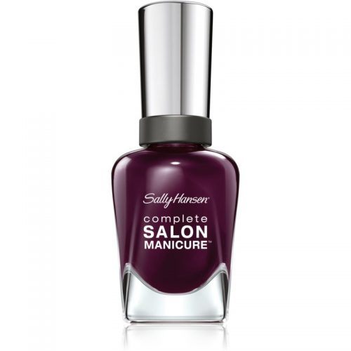 Sally Hansen Complete Salon Manicure wzmacniający lakier do paznokci odcień 660 Pat on the Black 14,7 ml