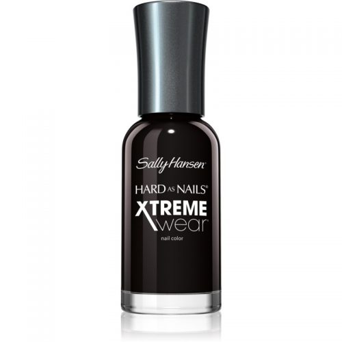 Sally Hansen Hard As Nails Xtreme Wear odżywczy lakier do paznokci odcień 370 Black Out 11,8 ml