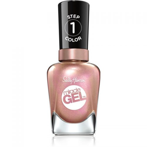 Sally Hansen Miracle Gel™ żelowy lakier do paznokci bez konieczności użycia lampy UV/LED odcień 174 Shhhh-immer 14,7 ml