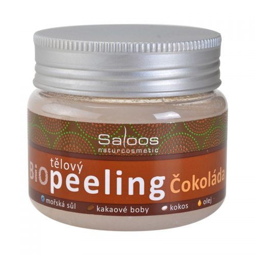 Saloos Bio Peeling peeling do ciała czekolada 140 ml