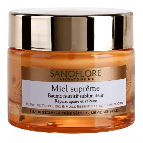 Sanoflore Miel Supreme Visage odżywczy balsam do skóry suchej i bardzo suchej 50 ml