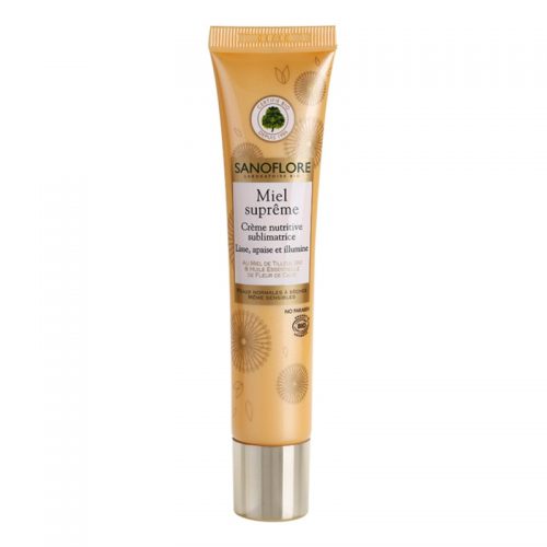 Sanoflore Miel Supreme Visage odżywczy krem dla efektu rozjaśnienia i wygładzenia skóry 40 ml