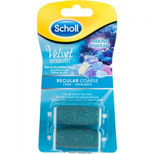 Scholl Velvet Smooth Regular Coarse głowica wymienna do elektronicznego pilnika do stóp 2 szt.