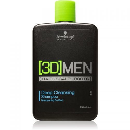 Schwarzkopf Professional [3D] MEN szampon dogłębnie oczyszczający 250 ml