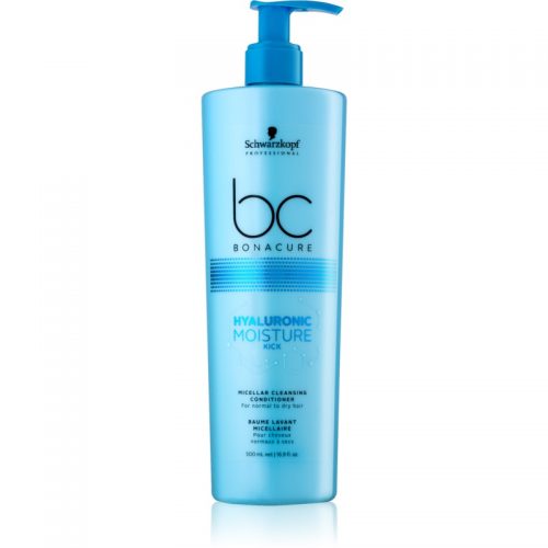 Schwarzkopf Professional BC Bonacure Hyaluronic Moisture Kick micelarna odżywka oczyszczająca do włosów suchych 500 ml