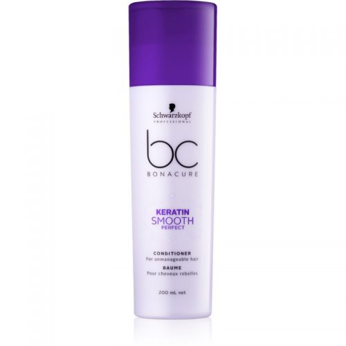Schwarzkopf Professional BC Bonacure Keratin Smooth Perfect odżywka do włosów trudno poddających się stylizacji 200 ml