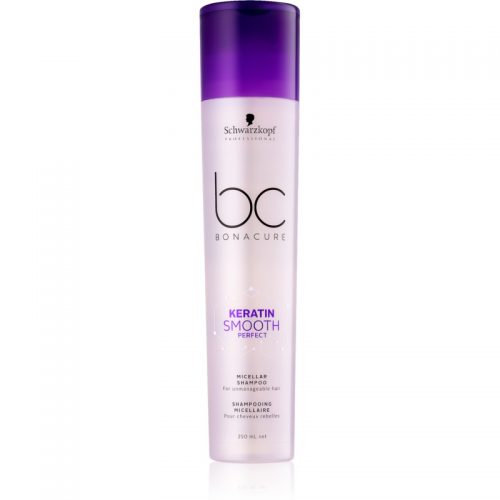 Schwarzkopf Professional BC Bonacure Keratin Smooth Perfect szampon micelarny do włosów trudno poddających się stylizacji 250 ml