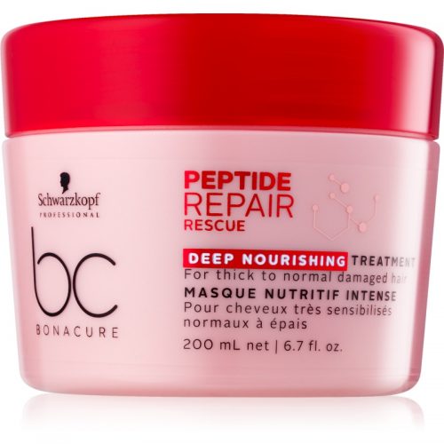 Schwarzkopf Professional BC Bonacure Peptide Repair Rescue maseczka do włosów suchych i zniszczonych 200 ml