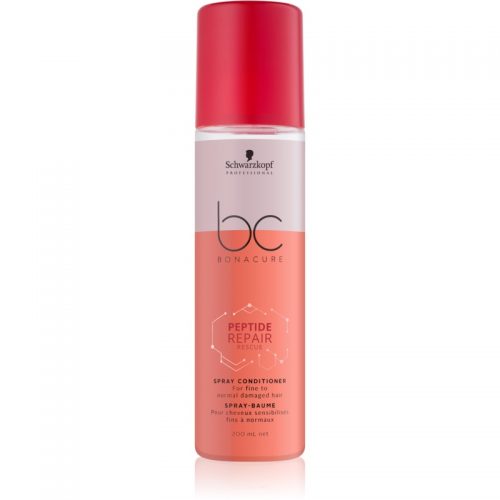 Schwarzkopf Professional BC Bonacure Peptide Repair Rescue odżywka w sprayu do włosów zniszczonych 200 ml