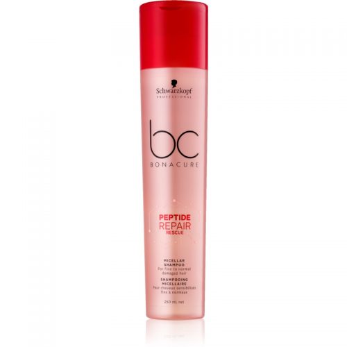 Schwarzkopf Professional BC Bonacure Peptide Repair Rescue szampon micelarny do włosów zniszczonych 250 ml