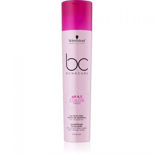 Schwarzkopf Professional BC Bonacure pH 4,5 Color Freeze szampon micelarny bez sulfatów 250 ml
