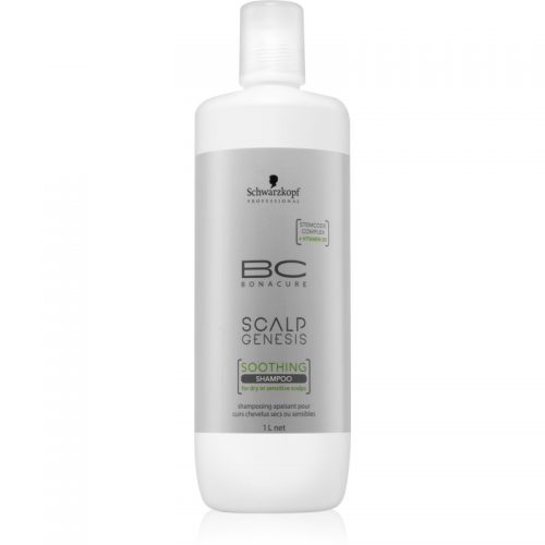 Schwarzkopf Professional BC Bonacure Scalp Genesis kojący szampon do włosów suchych i wrażliwej skóry głowy 1000 ml