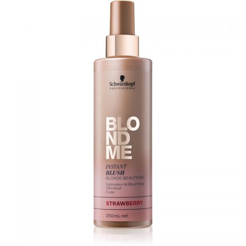Schwarzkopf Professional Blondme spray tonujący do włosów blond odcień Strawberry 250 ml