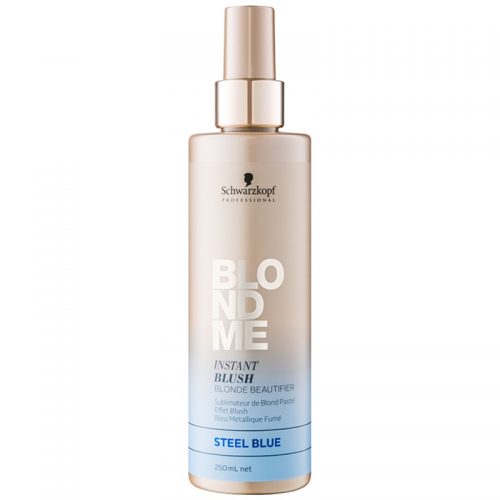 Schwarzkopf Professional Blondme spray tonujący do włosów blond odcień Steel Blue 250 ml