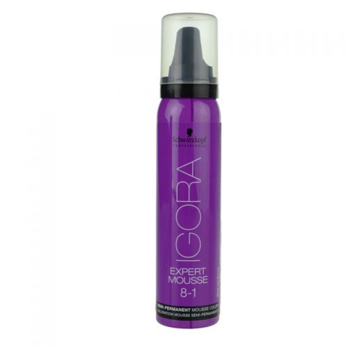 Schwarzkopf Professional IGORA Expert Mousse pianka koloryzująca do włosów odcień 8-1 Light Blonde Cendré 100 ml