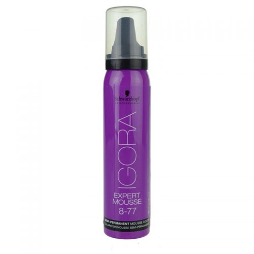 Schwarzkopf Professional IGORA Expert Mousse pianka koloryzująca do włosów odcień 8-77 Light Blond Extra Copper 100 ml