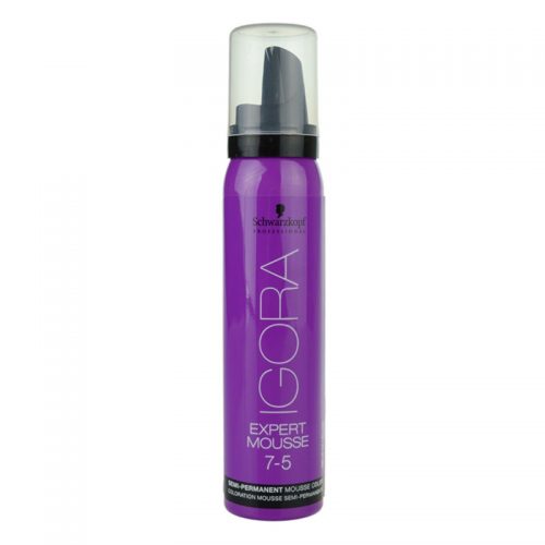 Schwarzkopf Professional IGORA Expert Mousse pianka koloryzująca do włosów odcień 7-5 Medium Blond Gold 100 ml