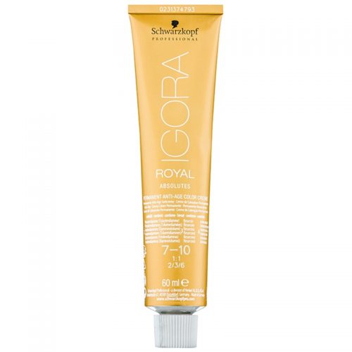 Schwarzkopf Professional IGORA Royal Absolutes farba do włosów odcień 7-10 60 ml