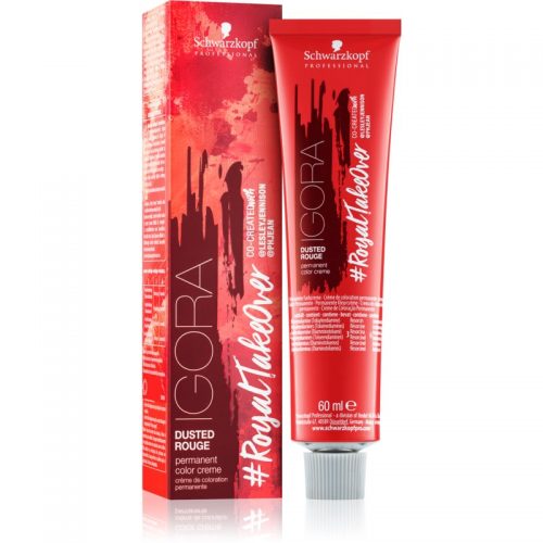 Schwarzkopf Professional IGORA #RoyalTakeOver Dusted Rouge trwały kolor włosów odcień 5-869 Light Brown Red Chocolate Violet 60 ml