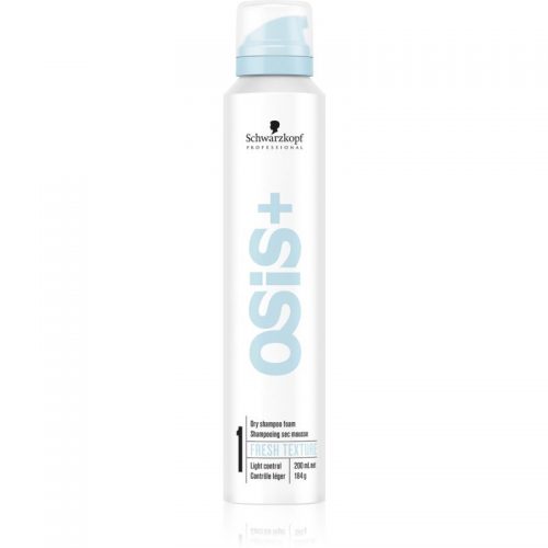 Schwarzkopf Professional Osis+ Fresh Texture matowy, suchy szampon do włosów przetłuszczających 200 ml