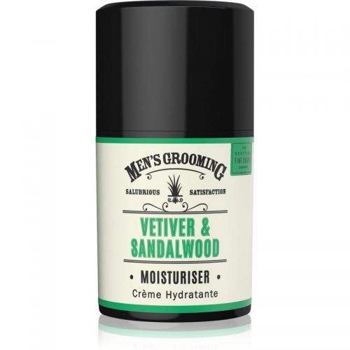 Scottish Fine Soaps Men’s Grooming Vetiver & Sandalwood nawilżający krem do twarzy dla mężczyzn 50 ml