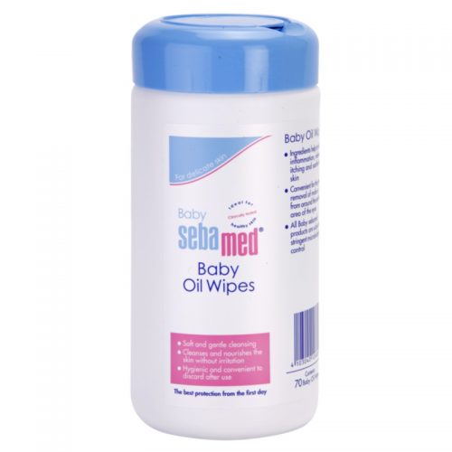 Sebamed Baby Care chusteczki nasączane olejkami dla dzieci 70 szt.