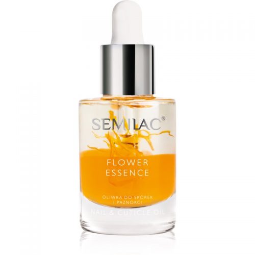 Semilac Paris Care Flower Essence olejek nawilżający do paznokcie i skórki wokół paznkoci z zapachem Orange Strenght 10 ml