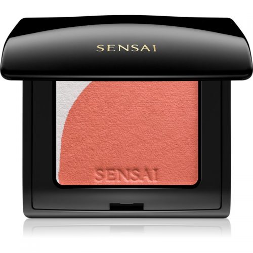 Sensai Blooming Blush rozjaśniający róż do policzków z pędzelkiem odcień 04 Blooming Orange 4 g