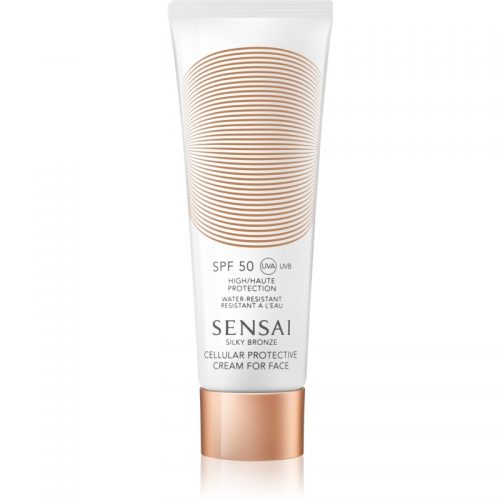 Sensai Silky Bronze przeciwzmarszczkowy krem do opalania SPF 50 50 ml
