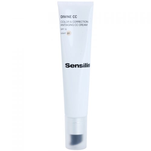 Sensilis Divine CC przeciwzmarszczkowy krem CC SPF 15 odcień Light 40 ml