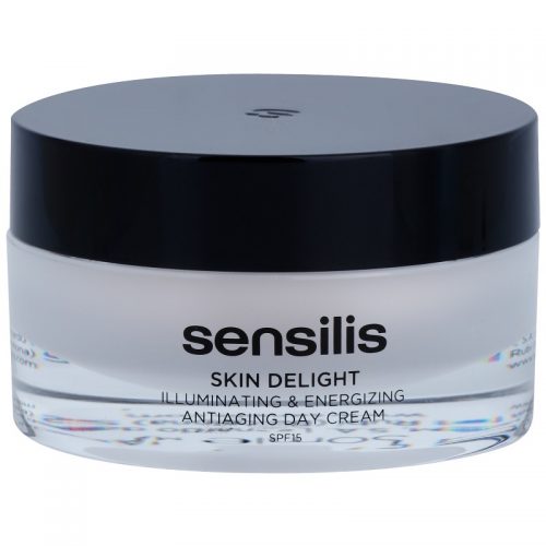 Sensilis Skin Delight krem przeciwzmarszczkowy nadający blasku i witalności SPF 15 50 ml